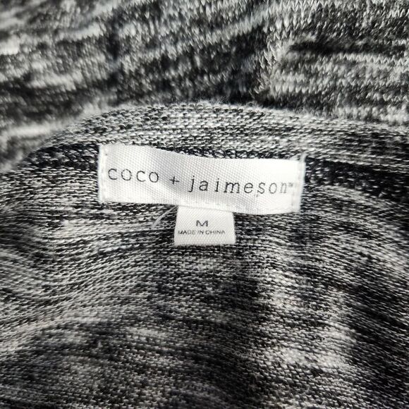 Coco + Jaimeson Crossover Yoga Cover-Up Sweater Top Long Sleeve - Picture 6 of 7